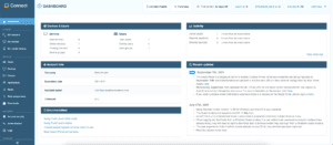 Impero Connect dashboard home | Impero