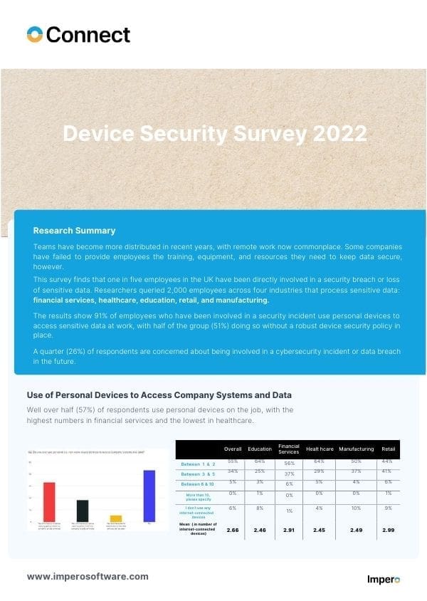 Device Survey Cover