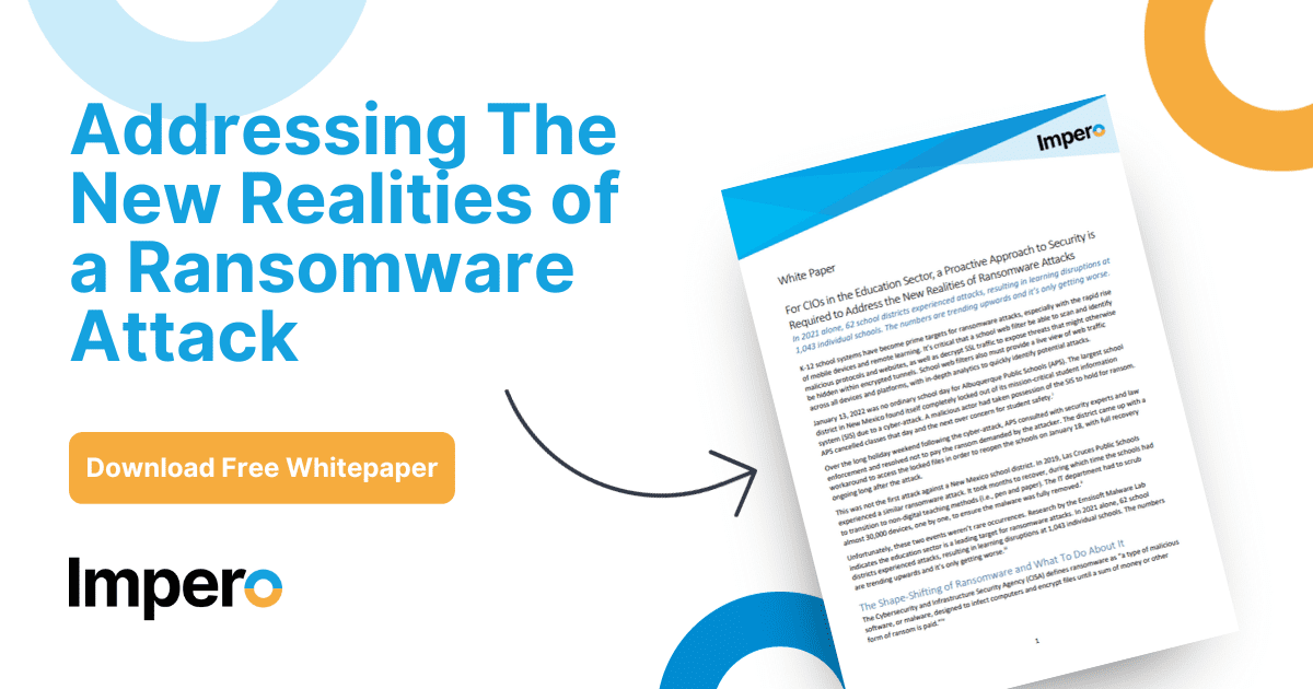 Addressing The New Realities of a Ransomware Attack